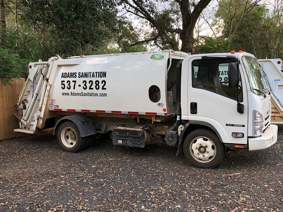 New trucks, new office, new prices Adams Sanitation has a new look
