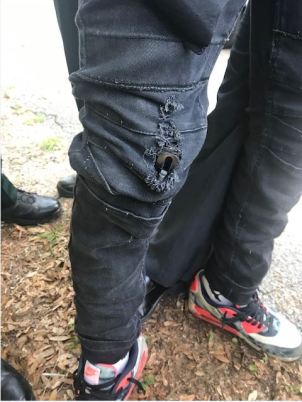 Gun slid down in pants Jabari Imani May 16 2019