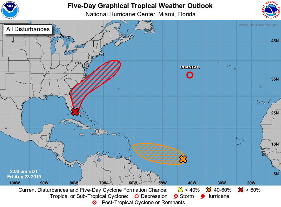 Three NHC areas now in Atlantic | Holt Enterprise News