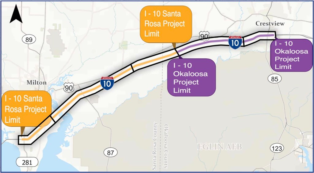 FDOT conducting I10 widening study Holt Enterprise News